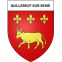 Quillebeuf-sur-Seine 27 ville Stickers blason autocollant adhésif