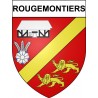 Rougemontiers 27 ville Stickers blason autocollant adhésif