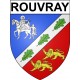 Rouvray 27 ville Stickers blason autocollant adhésif