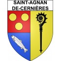 Saint-Agnan-de-Cernières 27 ville Stickers blason autocollant adhésif