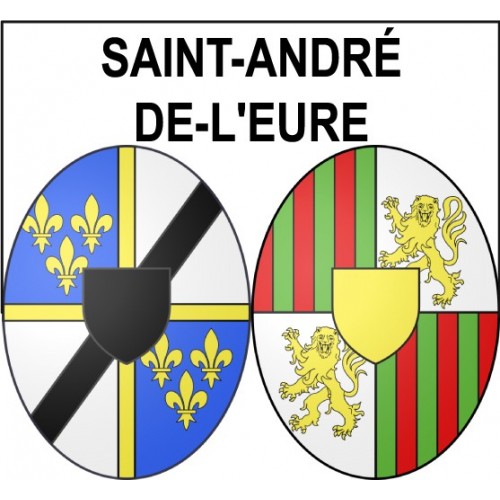 Stickers coat of arms Bazas adhesive sticker