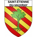 Saint-étienne-du-Vauvray 27 ville Stickers blason autocollant adhésif