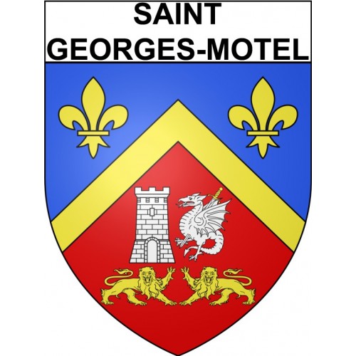 Stickers coat of arms Bazas adhesive sticker