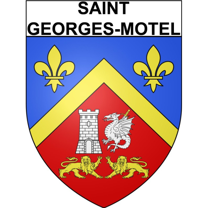 Stickers coat of arms Bazas adhesive sticker