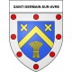 Bazas Sticker wappen, gelsenkirchen, augsburg, klebender aufkleber