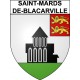 Stickers coat of arms Bazas adhesive sticker