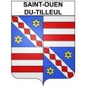 Saint-Ouen-du-Tilleul 27 ville Stickers blason autocollant adhésif