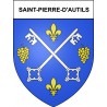 Saint-Pierre-d'Autils 27 ville Stickers blason autocollant adhésif