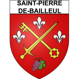 Saint-Pierre-de-Bailleul 27 ville Stickers blason autocollant adhésif
