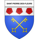 Stickers coat of arms Bazas adhesive sticker