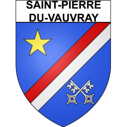 Stickers coat of arms Bazas adhesive sticker