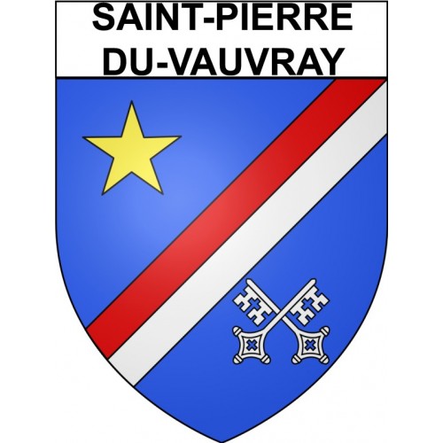 Stickers coat of arms Bazas adhesive sticker