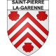 Saint-Pierre-la-Garenne 27 ville Stickers blason autocollant adhésif