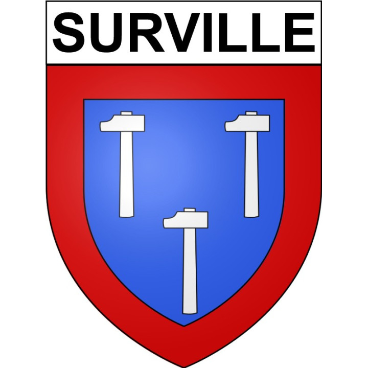 Stickers coat of arms Bazas adhesive sticker