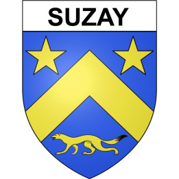 Stickers coat of arms Bazas adhesive sticker