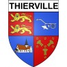 Stickers coat of arms Bazas adhesive sticker