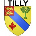 Tilly 27 ville Stickers blason autocollant adhésif