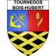 Tournedos-Bois-Hubert 27 ville Stickers blason autocollant adhésif