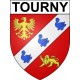 Tourny 27 ville Stickers blason autocollant adhésif