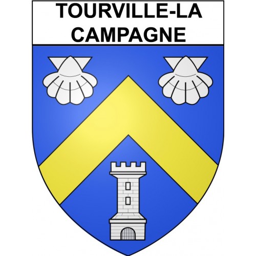 Stickers coat of arms Bazas adhesive sticker