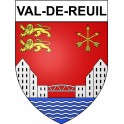 Val-de-Reuil 27 ville Stickers blason autocollant adhésif