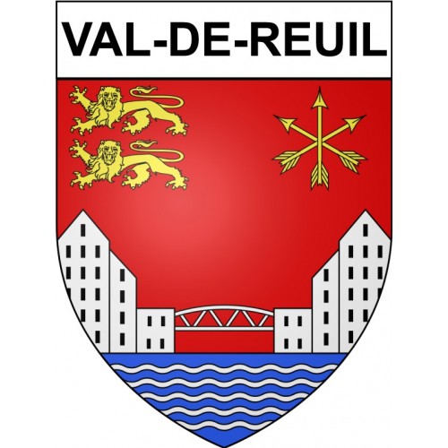 Stickers coat of arms Bazas adhesive sticker