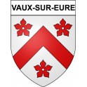 Vaux-sur-Eure 27 ville Stickers blason autocollant adhésif