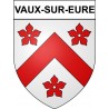 Vaux-sur-Eure 27 ville Stickers blason autocollant adhésif