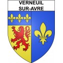 Verneuil-sur-Avre 27 ville Stickers blason autocollant adhésif