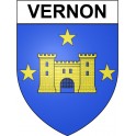 Stickers coat of arms Vernon adhesive sticker