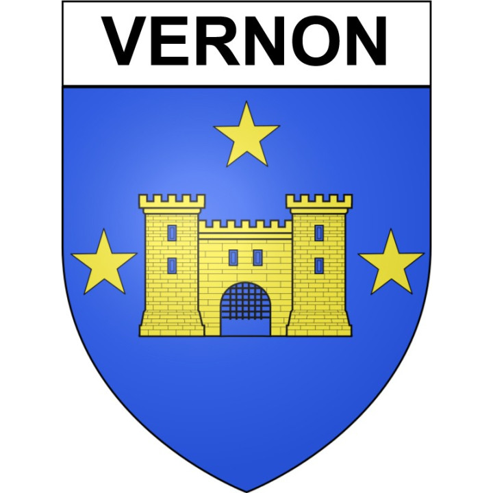 Stickers coat of arms Bazas adhesive sticker