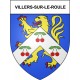 Villers-sur-le-Roule 27 ville Stickers blason autocollant adhésif