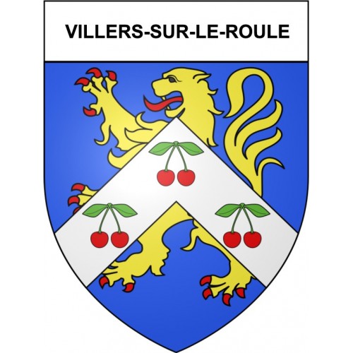 Villers-sur-le-Roule 27 ville Stickers blason autocollant adhésif
