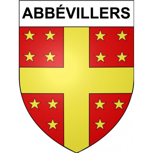Abbévillers 25 ville Stickers blason autocollant adhésif