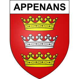 Stickers coat of arms Bazas adhesive sticker