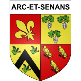 Stickers coat of arms Bazas adhesive sticker