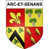 Arc-et-Senans 25 ville Stickers blason autocollant adhésif