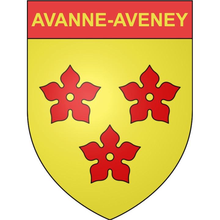 Avanne-Aveney 25 ville Stickers blason autocollant adhésif