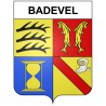 Badevel 25 ville Stickers blason autocollant adhésif