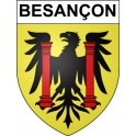 Stickers coat of arms Besançon adhesive sticker