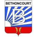 Bethoncourt 25 ville Stickers blason autocollant adhésif