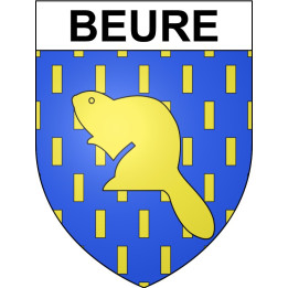 Stickers coat of arms Bazas adhesive sticker