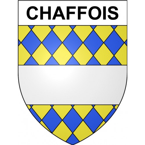 Pegatinas escudo de armas de Bazas adhesivo de la etiqueta engomada