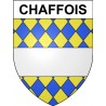 Chaffois 25 ville Stickers blason autocollant adhésif