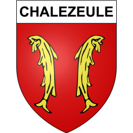 Stickers coat of arms Bazas adhesive sticker