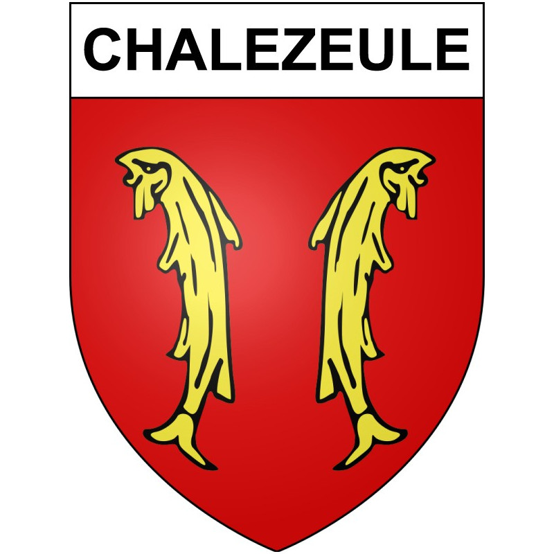 Stickers coat of arms Bazas adhesive sticker
