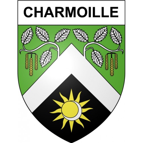 Stickers coat of arms Bazas adhesive sticker