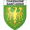 Chassagne-Saint-Denis 25 ville Stickers blason autocollant adhésif