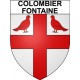 Colombier-Fontaine 25 ville Stickers blason autocollant adhésif