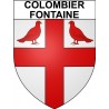 Stickers coat of arms Bazas adhesive sticker